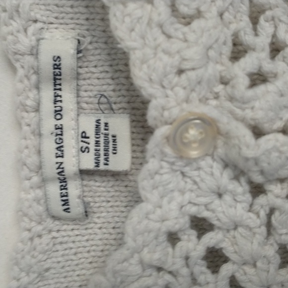 American Eagle Outfitters Y2K Vintage Retro 90's Knit Crop Tank Top Small - Picture 4 of 7